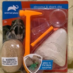 ❄️Animal planet Dinosaur & Shark Dig